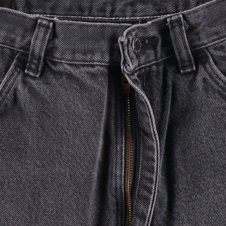 Wrangler Black Denim Shorts, Shorts, Men's, W33 unclear black type Vintage Second Hand