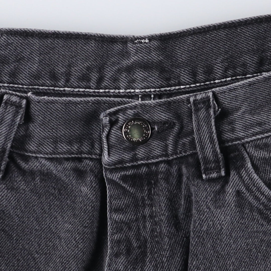 Wrangler Black Denim Shorts, Shorts, Men's, W33 unclear black type Vintage Second Hand