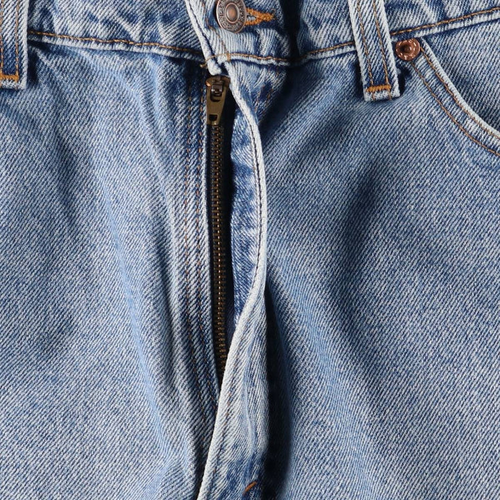 90'S Levi's 550 Relaxed Fit Denim Shorts, Made in USA, Men's, W37, Vintage cotton blue type Vintage Second Hand
