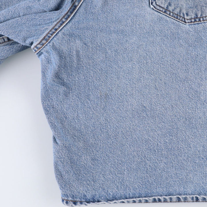 90'S Levi's 560 LOOSE FIT denim shorts, half pants, men's w36 equivalent, vintage unclear blue type Vintage Second Hand