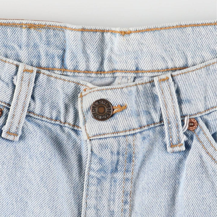 90'S Levi's 35560-1734 Orange Tab Denim Shorts, Made in USA, Men's, W33 equivalent, Vintage cotton blue type Vintage Second Hand