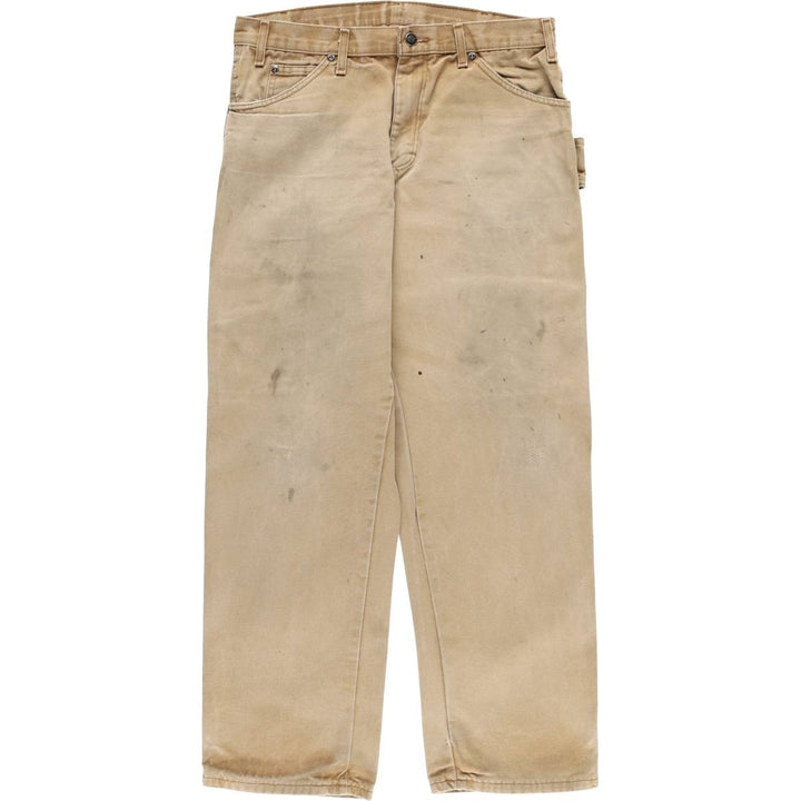 Dickies Duck Painter Pants Men's W33 equivalent cotton Beige type Vintage Second Hand