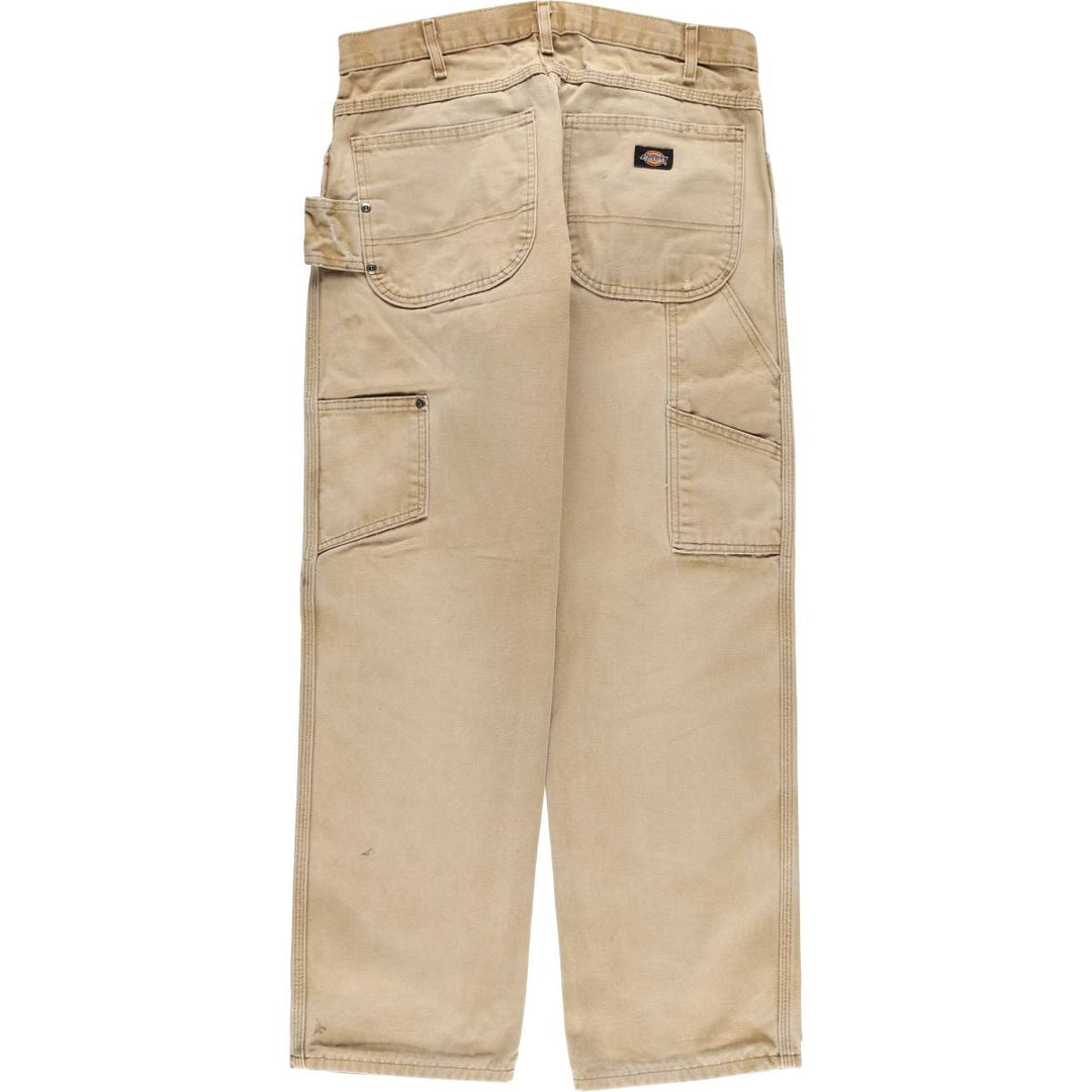 Dickies Duck Painter Pants Men's W33 equivalent cotton Beige type Vintage Second Hand