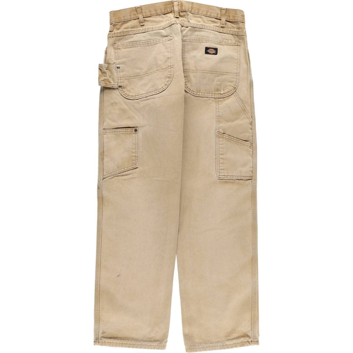 Dickies Duck Painter Pants Men's W33 equivalent cotton Beige type Vintage Second Hand