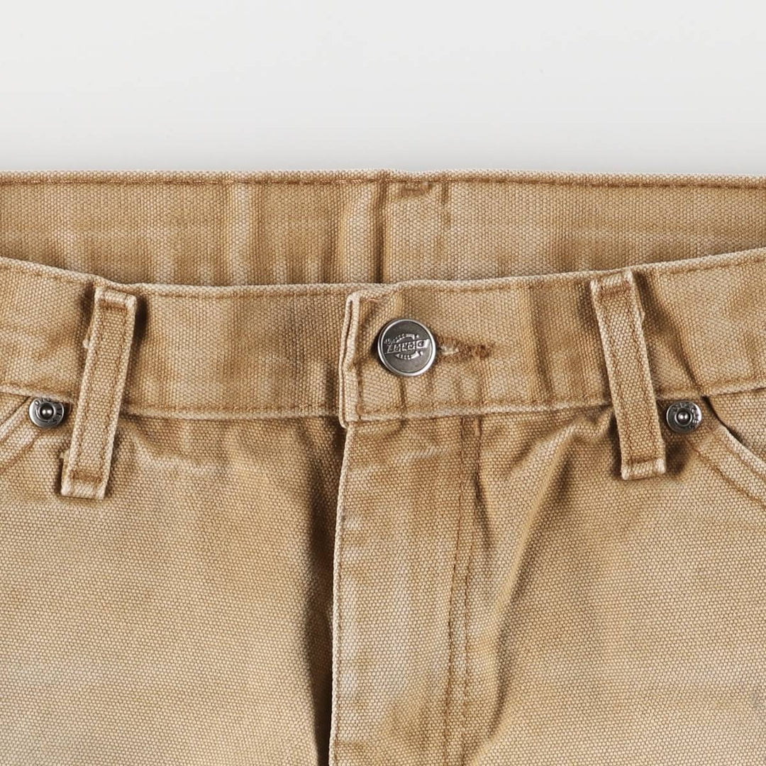 Dickies Duck Painter Pants Men's W33 equivalent cotton Beige type Vintage Second Hand