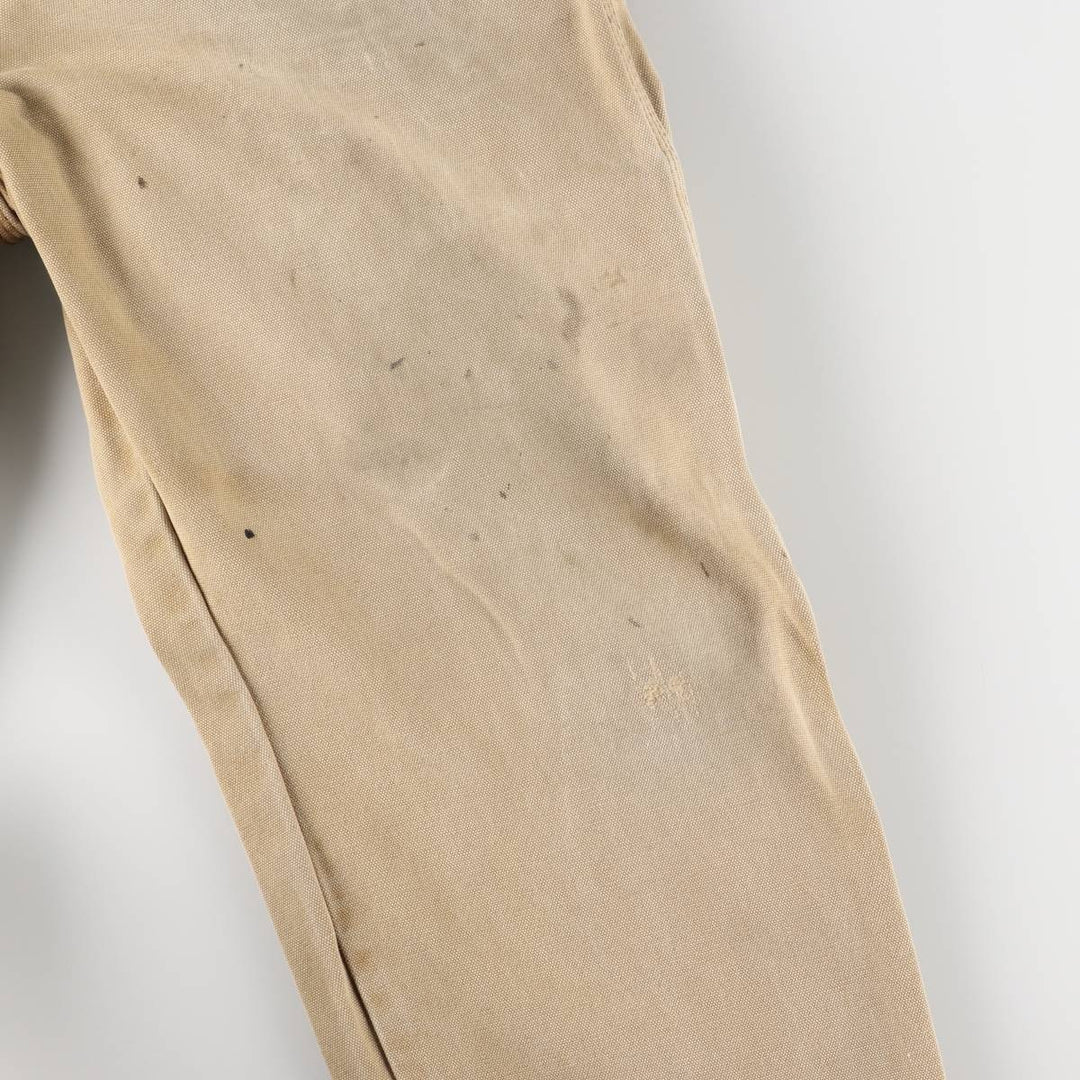 Dickies Duck Painter Pants Men's W33 equivalent cotton Beige type Vintage Second Hand