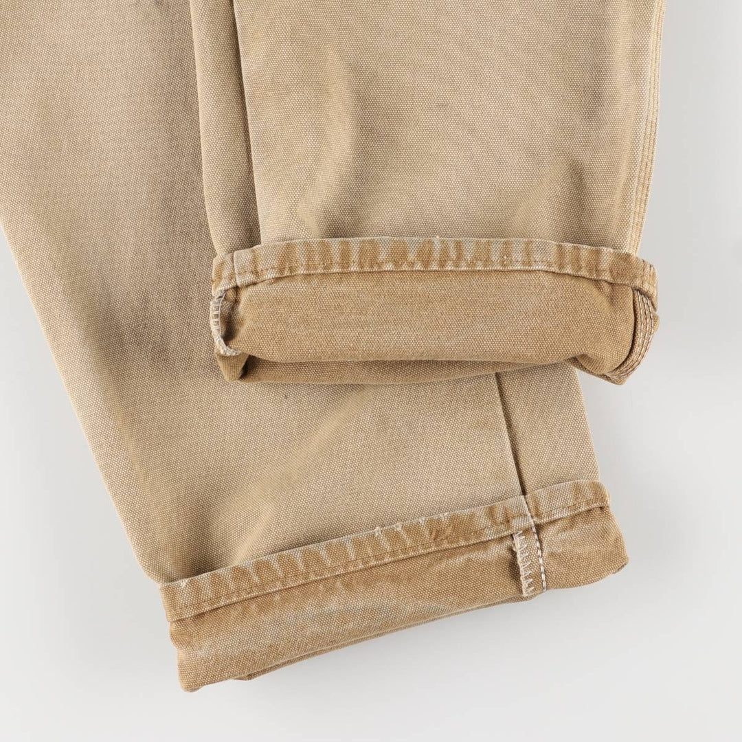 Dickies Duck Painter Pants Men's W33 equivalent cotton Beige type Vintage Second Hand
