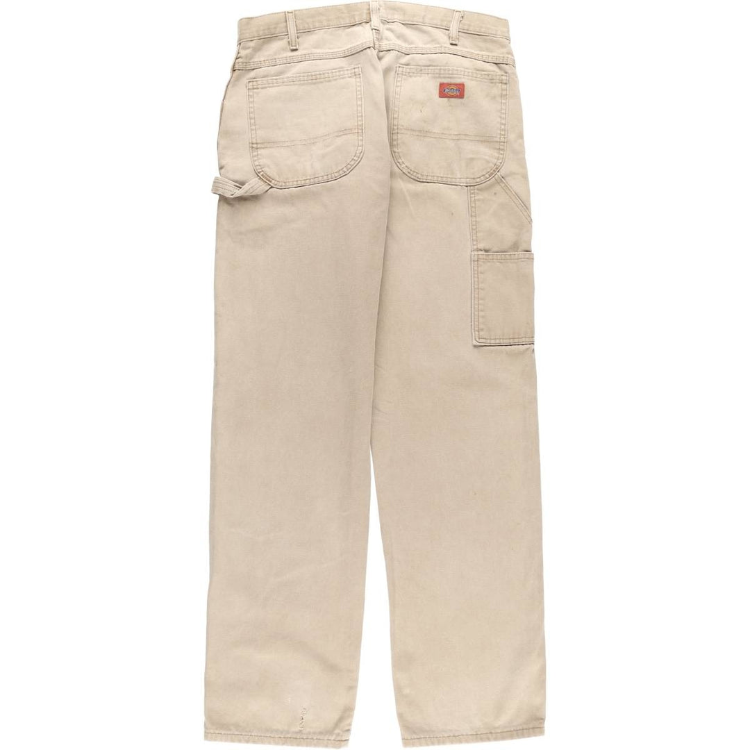 Dickies Relaxed Fit Duck Painter Pants Men's W34 equivalent cotton Beige type Vintage Second Hand