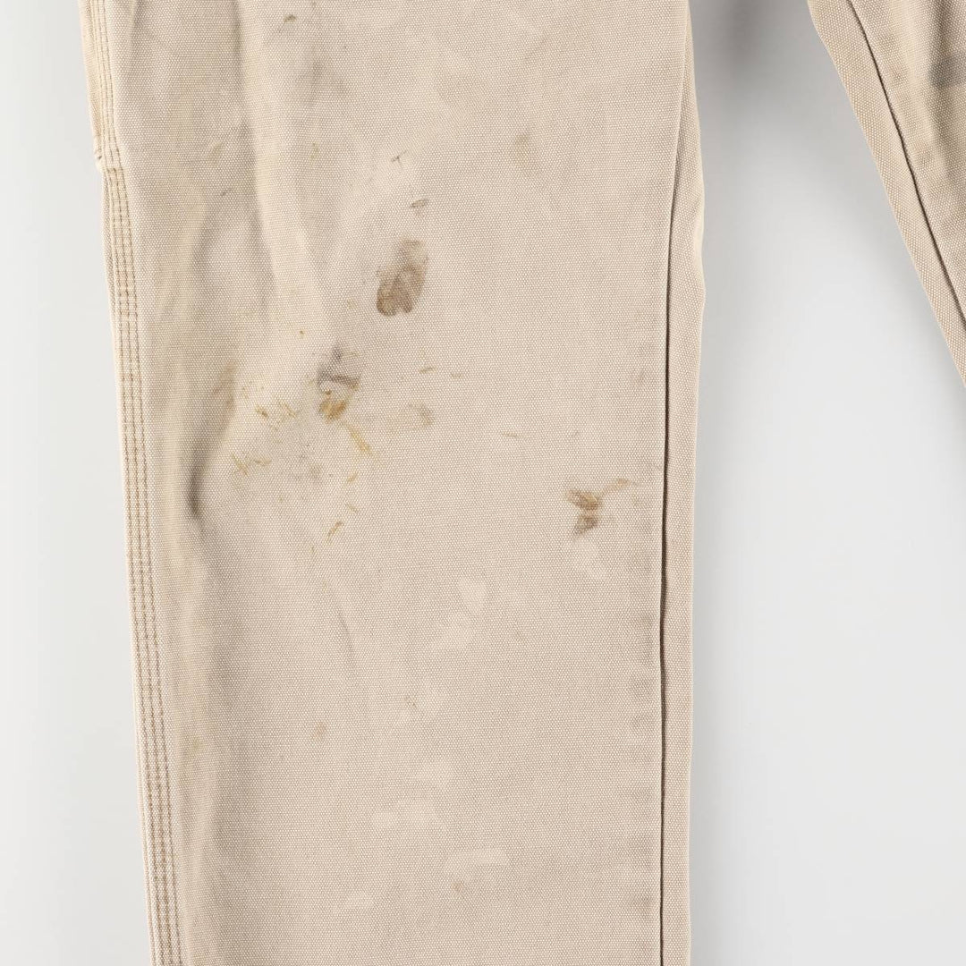 Dickies Relaxed Fit Duck Painter Pants Men's W34 equivalent cotton Beige type Vintage Second Hand