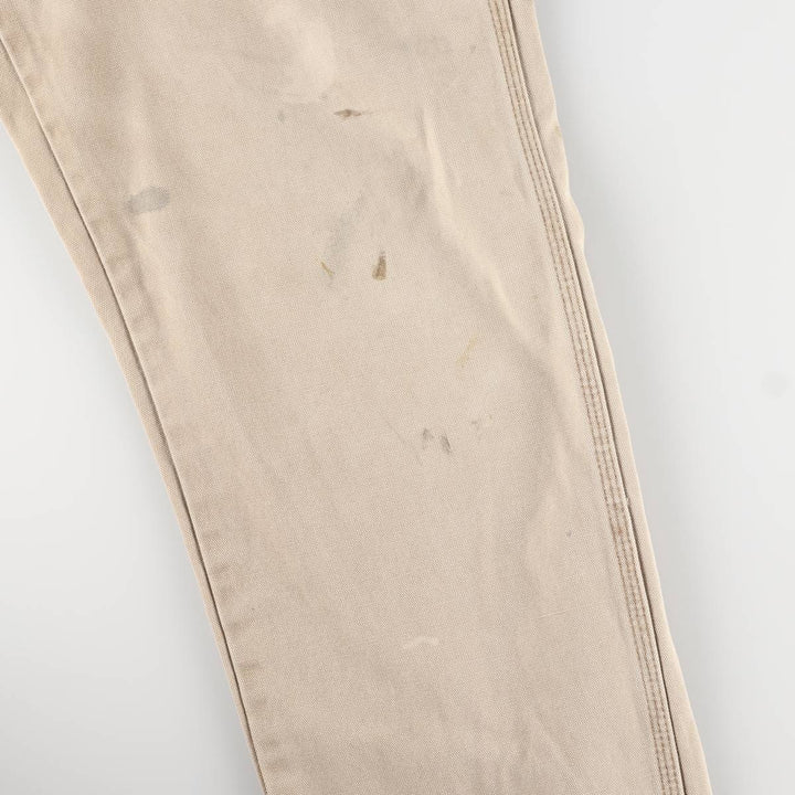 Dickies Relaxed Fit Duck Painter Pants Men's W34 equivalent cotton Beige type Vintage Second Hand