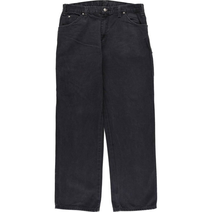 Dickies Duck Painter Pants Men's W35 equivalent cotton black type Vintage Second Hand