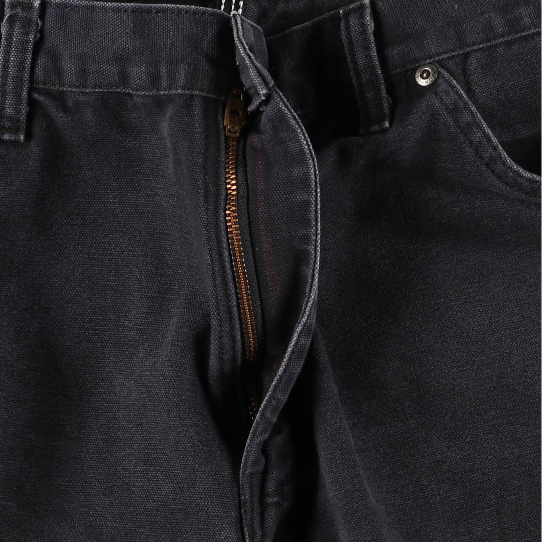 Dickies Duck Painter Pants Men's W35 equivalent cotton black type Vintage Second Hand