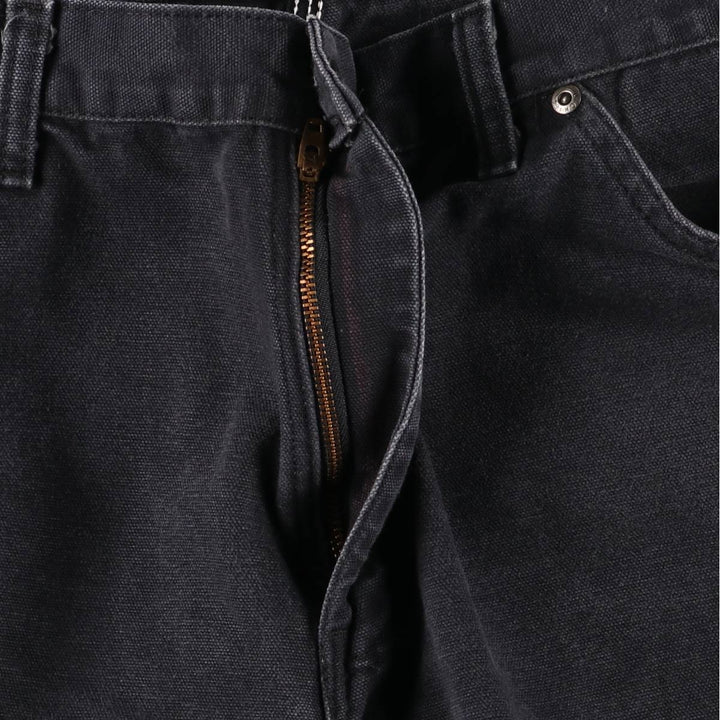 Dickies Duck Painter Pants Men's W35 equivalent cotton black type Vintage Second Hand