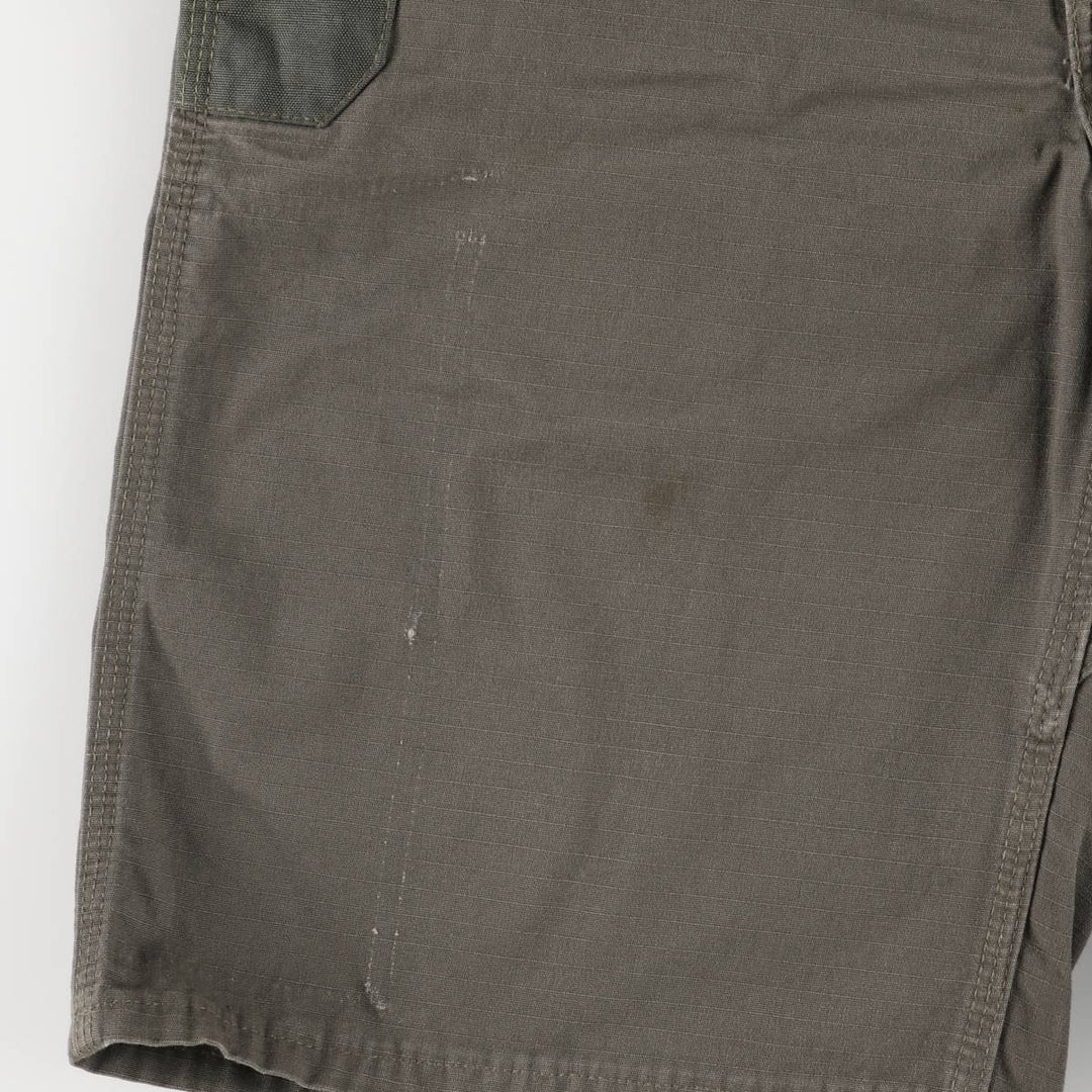 Carhartt Relaxed Fit Ripstop Cotton Shorts, Men's, Size W35 cotton Khaki type Vintage Second Hand