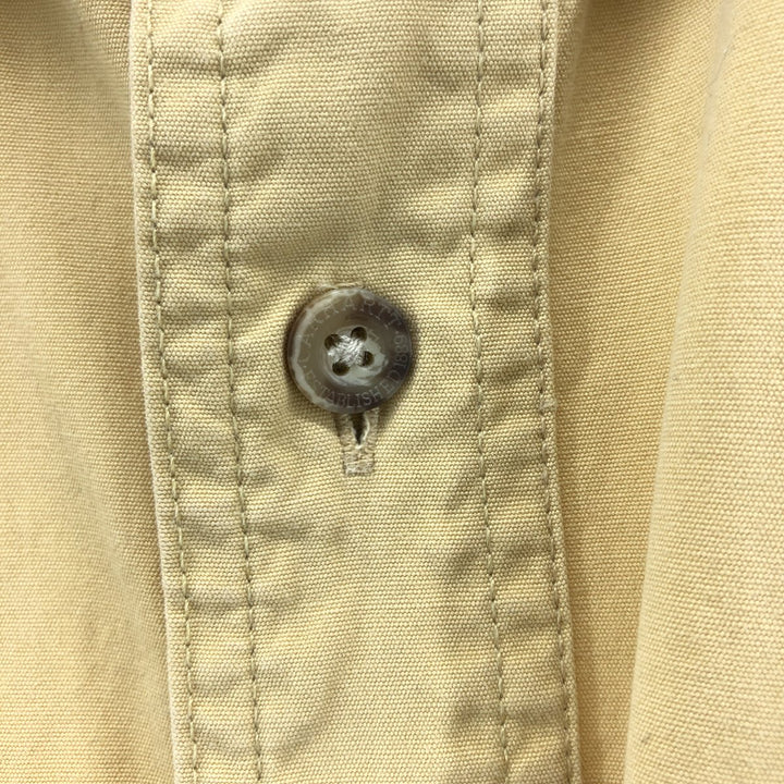 Carhartt short sleeve work shirt, men's XL size cotton Camel type Vintage Second Hand
