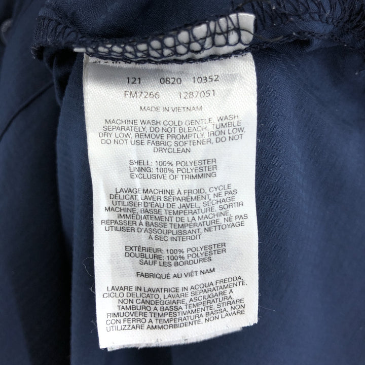 Columbia PFG OMNI-SHADE Ripstop Button-down Short Sleeve Fishing Shirt, Men's XL polyester navy blue type Vintage Second Hand