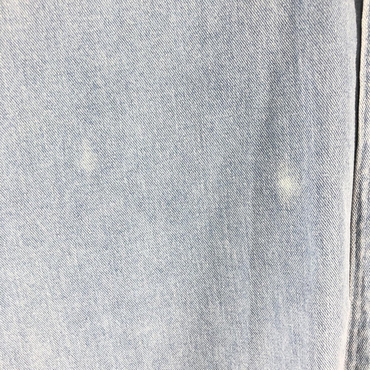 80'S WOOLRICH Long Sleeve Button Down Denim Shirt Men's XL Vintage unclear Blue type light blue Vintage Second Hand