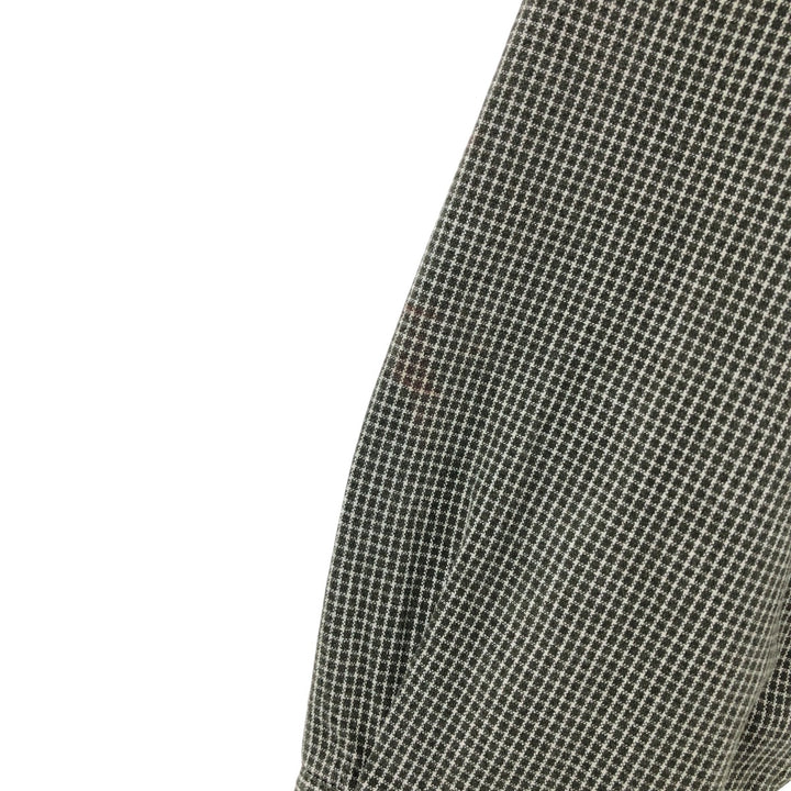 Eddie Bauer Long Sleeve Button-Down Check Shirt, Men's Size L cotton Khaki type Vintage Second Hand