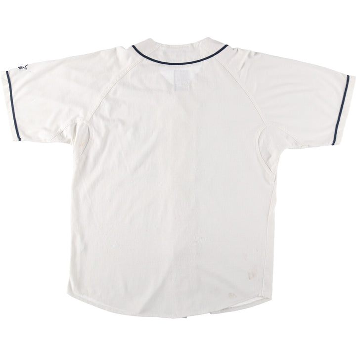 90'S Starter Game Shirt Baseball Shirt Men's Size L Vintage polyester white type Vintage Second Hand