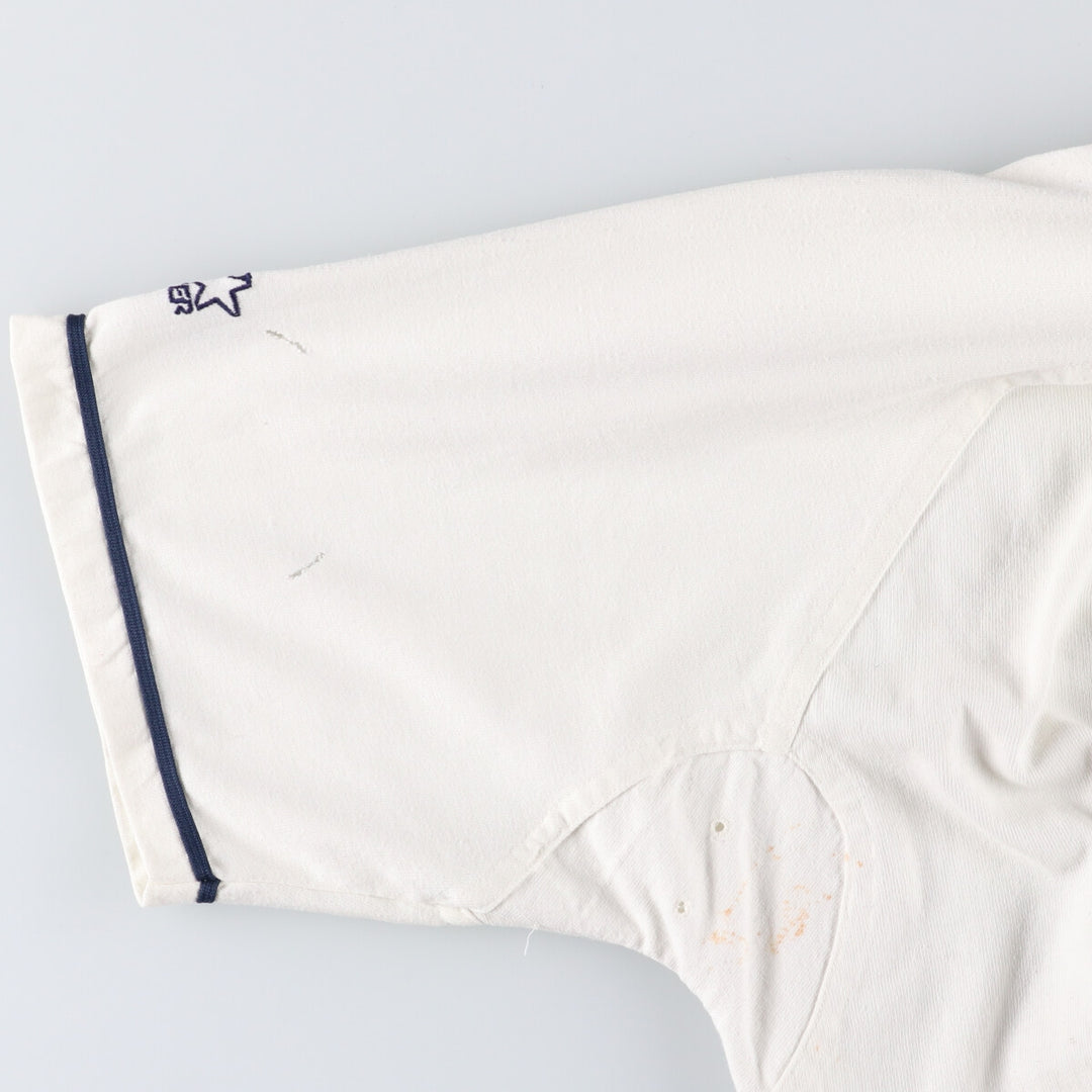 90'S Starter Game Shirt Baseball Shirt Men's Size L Vintage polyester white type Vintage Second Hand