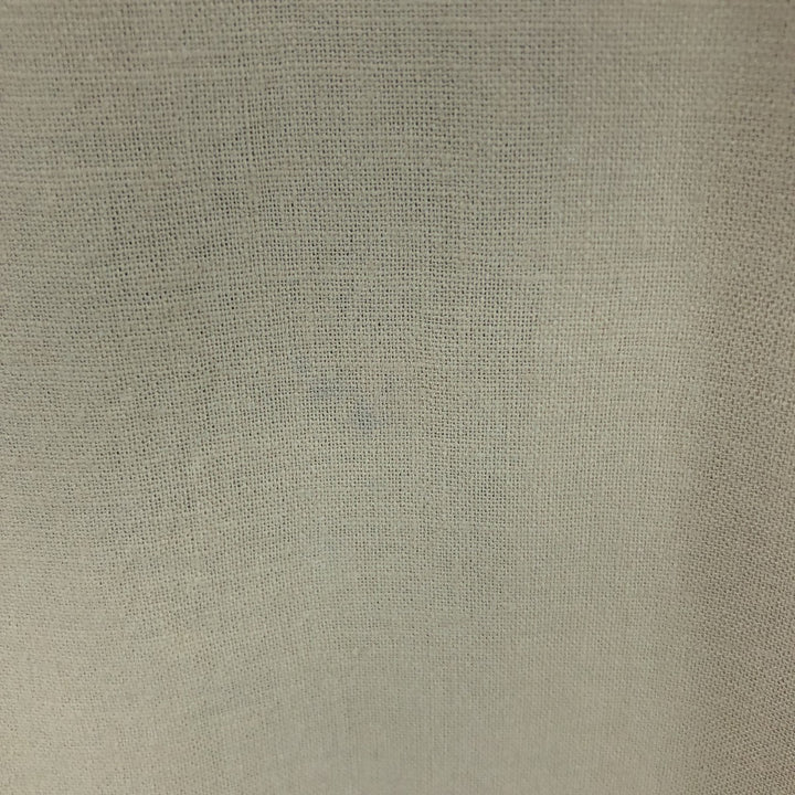Haggar Washable Linen Two-tone short-sleeve open-collar linen x rayon shirt, box shirt, men's size L linen brown type Vintage Second Hand