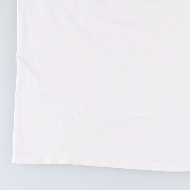 90'S Gildan WALK FOR AIDS printed T-shirt, made in Canada, men's size L, vintage cotton white type Vintage Second Hand