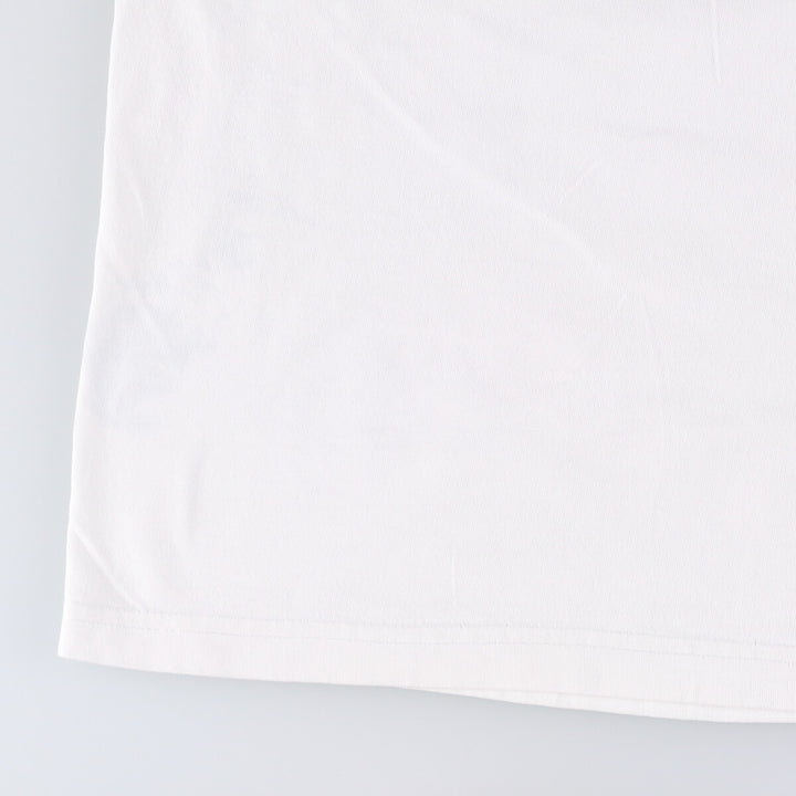 90'S Gildan WALK FOR AIDS printed T-shirt, made in Canada, men's size L, vintage cotton white type Vintage Second Hand