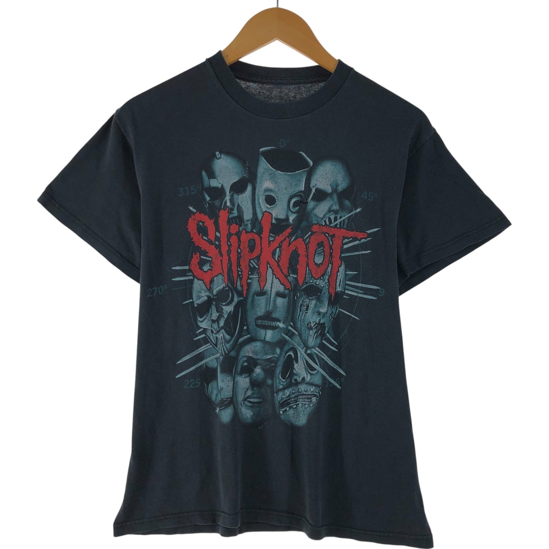 Slipknot Band T-shirt, Band T, Men's M size unclear black type Vintage Second Hand