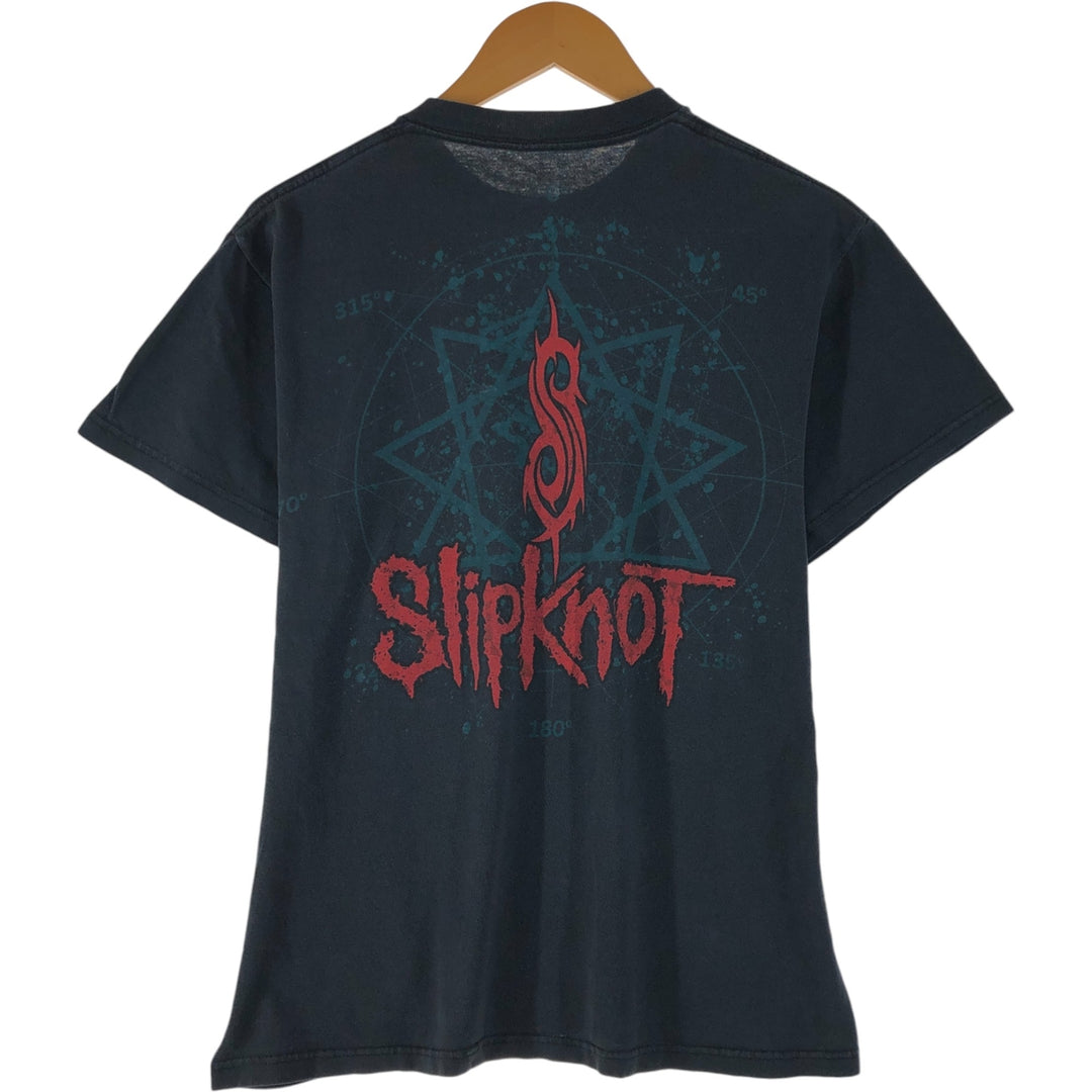 Slipknot Band T-shirt, Band T, Men's M size unclear black type Vintage Second Hand