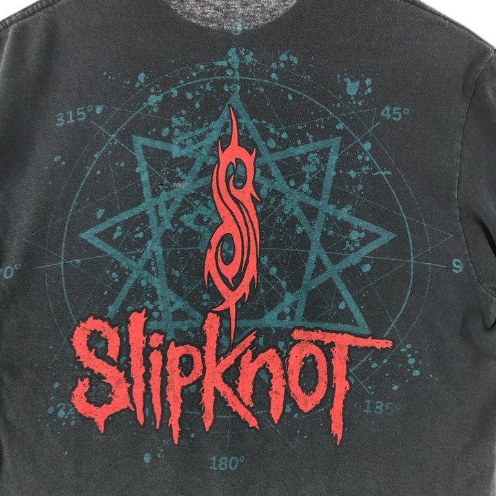 Slipknot Band T-shirt, Band T, Men's M size unclear black type Vintage Second Hand