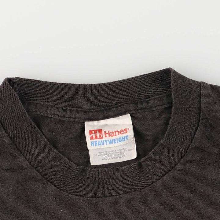 Hanes System of a Down Band T-shirt, Men's S size cotton Charcoal Vintage Second Hand