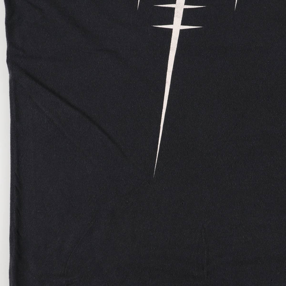 BAY ISLAND MARILYN MANSON Marilyn Manson Band T-shirt Band T Men's M size cotton black type Vintage Second Hand