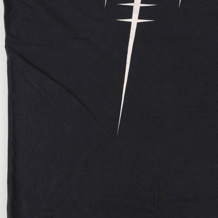 BAY ISLAND MARILYN MANSON Marilyn Manson Band T-shirt Band T Men's M size cotton black type Vintage Second Hand
