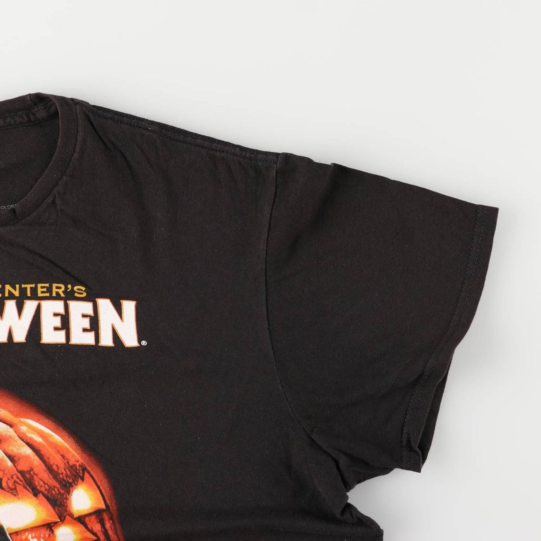 HALLOWEEN Movie T-shirt for men (size L) cotton black type Vintage Second Hand