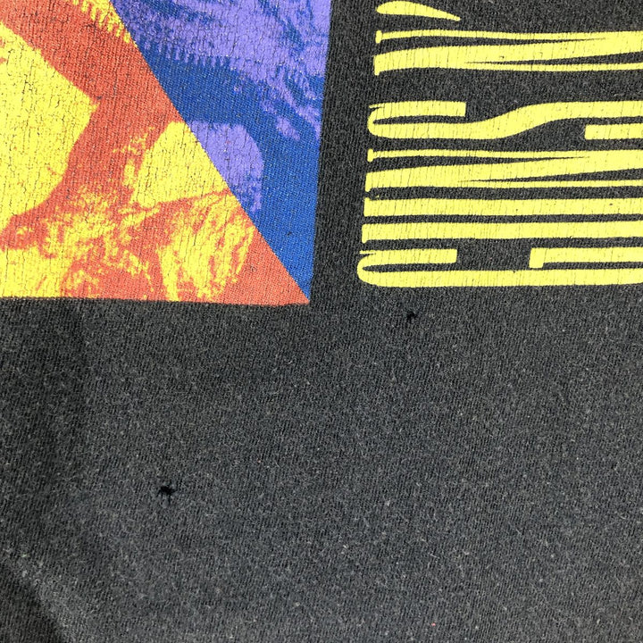 GUNS N' ROSES Guns N' Roses Band T-shirt Band Tee Men's M size cotton black type Vintage Second Hand