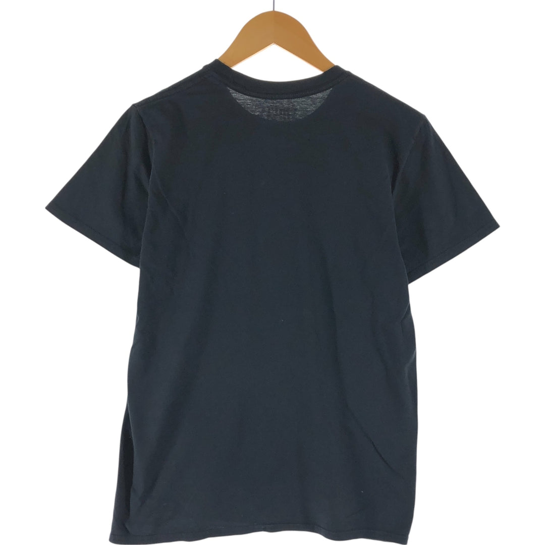 NIRVANA Nirvana Band T-shirt, Band T, Men's M size cotton black type Vintage Second Hand