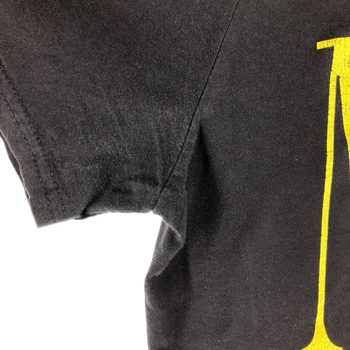 NIRVANA Nirvana Band T-shirt, Band T, Men's M size cotton black type Vintage Second Hand