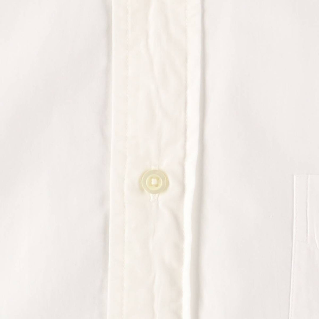 00'S Brooks Brothers 346 short sleeve cotton shirt, men's size M cotton white type Vintage Second Hand
