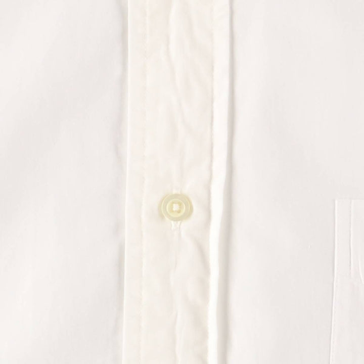 00'S Brooks Brothers 346 short sleeve cotton shirt, men's size M cotton white type Vintage Second Hand