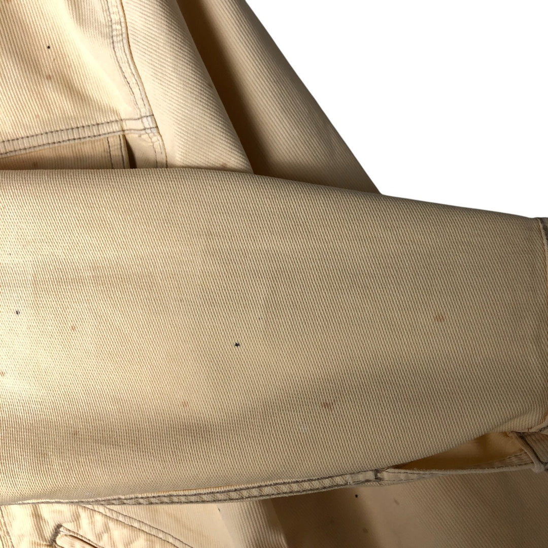 Ralph Lauren POLO RALPH LAUREN Trucker type cotton jacket Men's L size cotton unbleached Vintage Second Hand