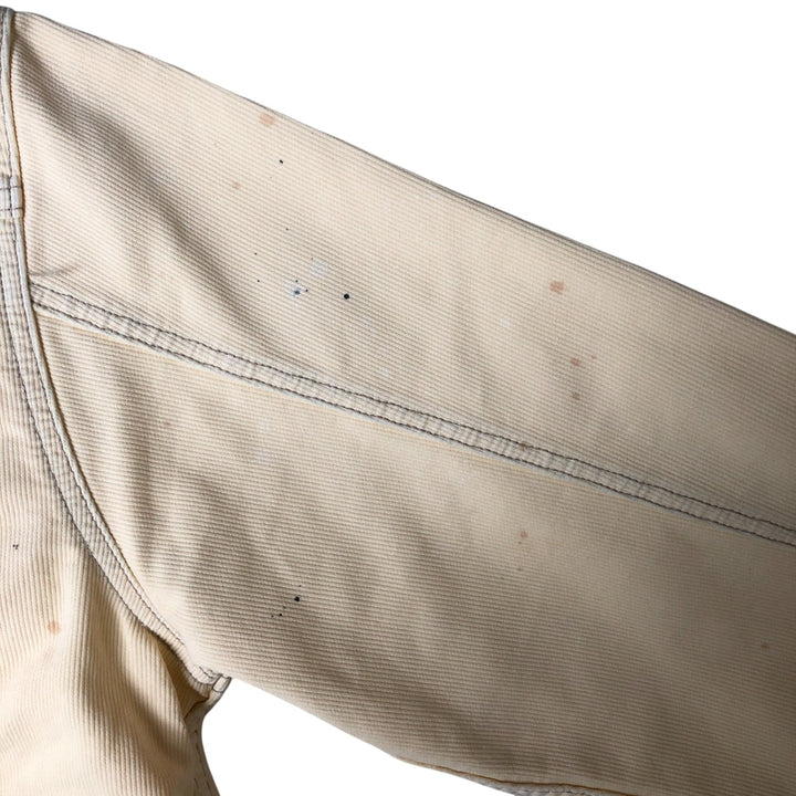 Ralph Lauren POLO RALPH LAUREN Trucker type cotton jacket Men's L size cotton unbleached Vintage Second Hand