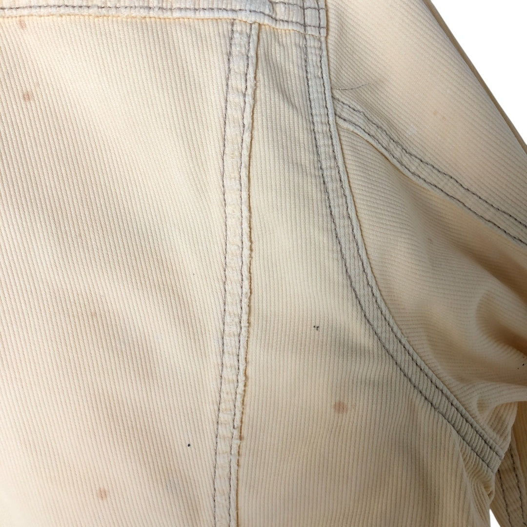 Ralph Lauren POLO RALPH LAUREN Trucker type cotton jacket Men's L size cotton unbleached Vintage Second Hand