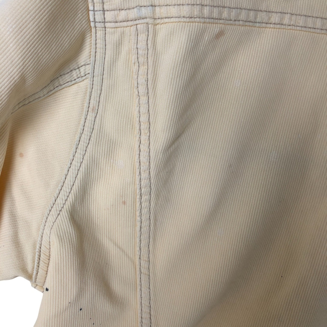 Ralph Lauren POLO RALPH LAUREN Trucker type cotton jacket Men's L size cotton unbleached Vintage Second Hand