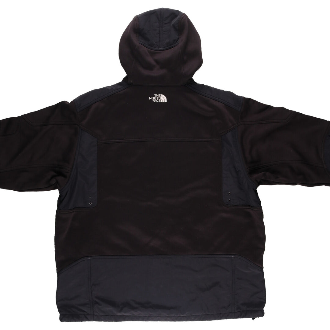 00'S THE NORTH FACE STEEP TECH Mountain Parka Shell Jacket Men's XXL polyester black type Vintage Second Hand