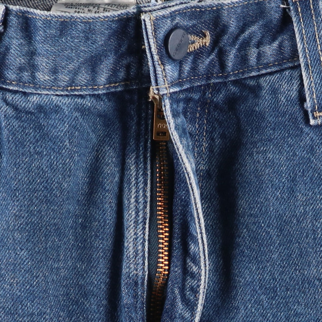 Carhartt FR Series CAT 2 RELAXED FIT Straight Denim Pants Men's w36 equivalent cotton blue type Vintage Second Hand