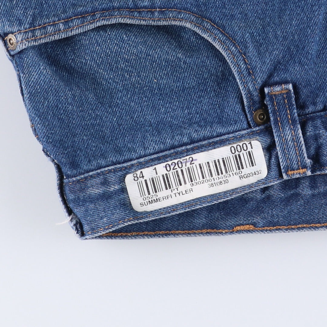 Carhartt Relaxed Fit Tapered Denim Pants for Men, W34 equivalent cotton blue type Vintage Second Hand