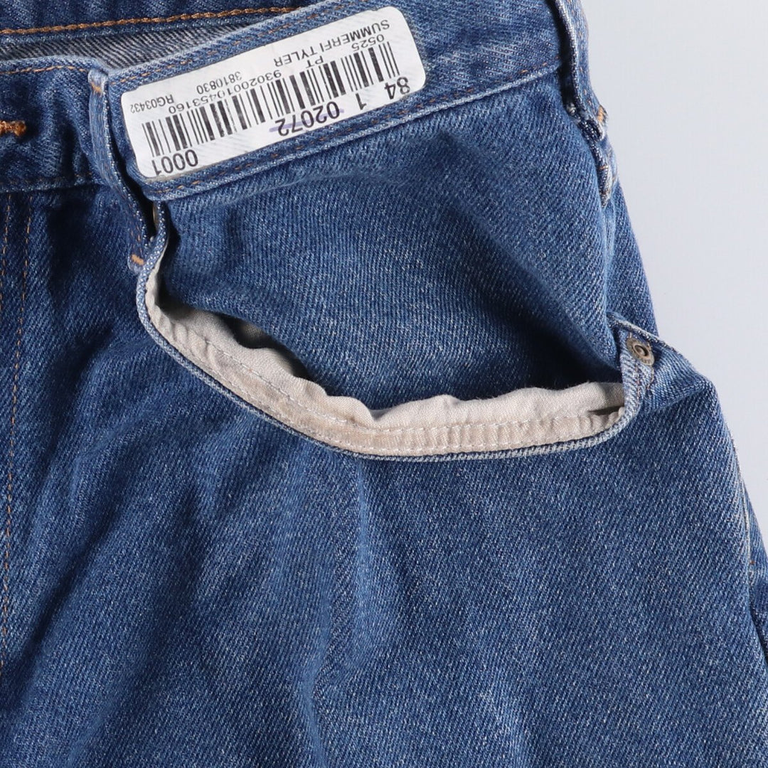 Carhartt Relaxed Fit Tapered Denim Pants for Men, W34 equivalent cotton blue type Vintage Second Hand