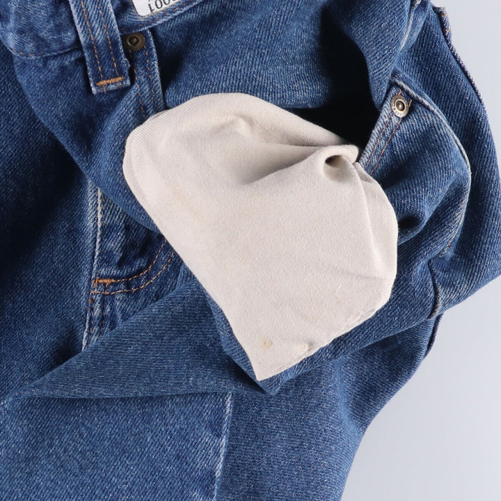 Carhartt Relaxed Fit Tapered Denim Pants for Men, W34 equivalent cotton blue type Vintage Second Hand