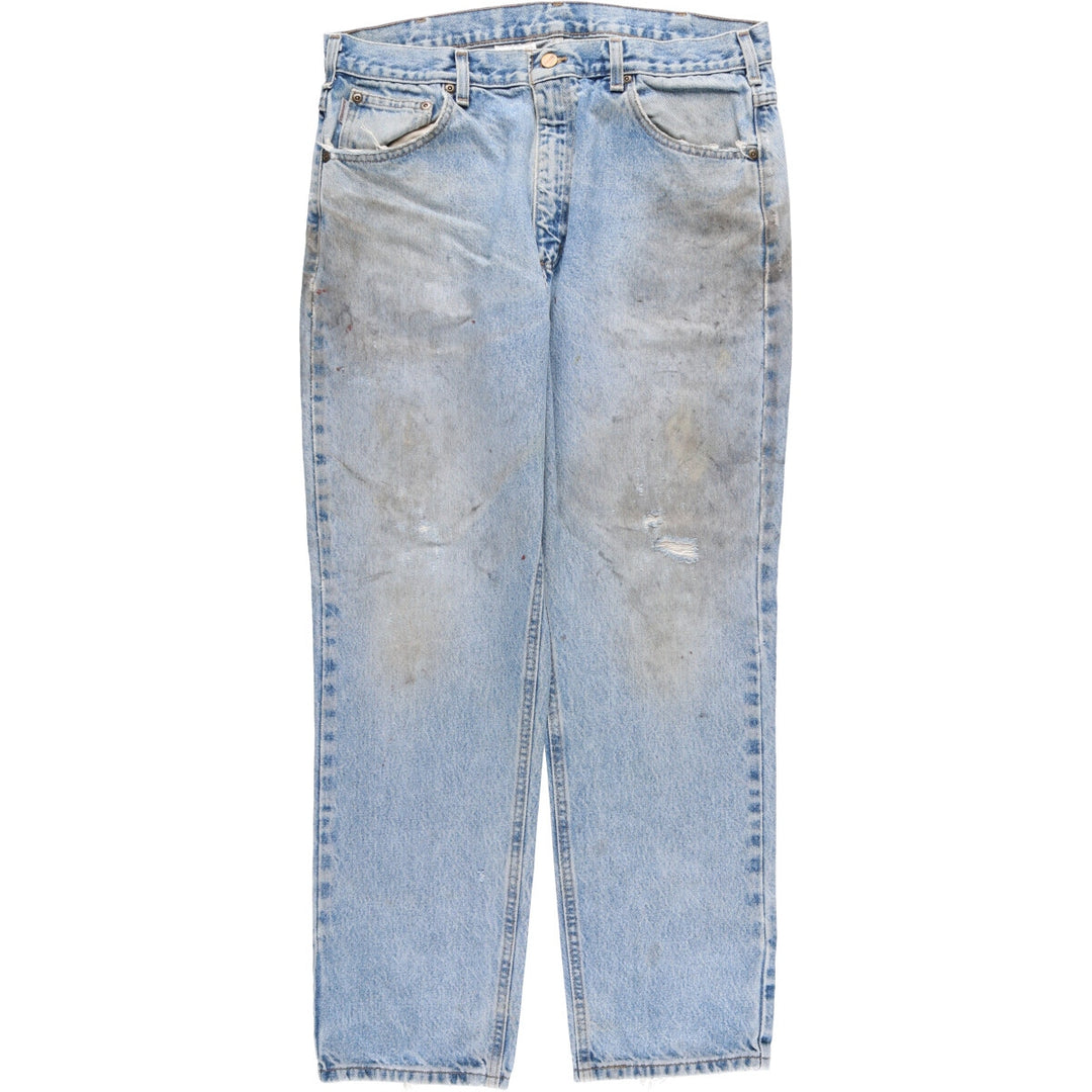 Carhartt Traditional FIT Tapered Denim Pants Men's W36 cotton blue type Vintage Second Hand