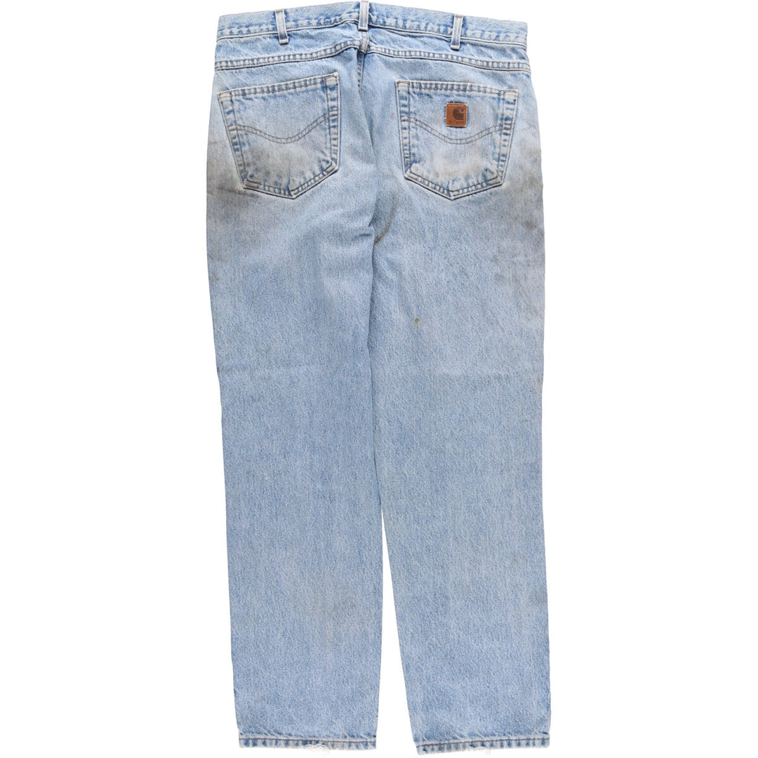 Carhartt Traditional FIT Tapered Denim Pants Men's W36 cotton blue type Vintage Second Hand